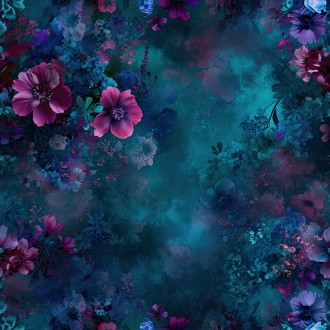 nocny bukiet- Jersey 210g/m2