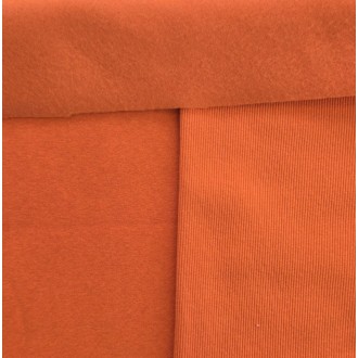 Marchewka - Dresówka Drapana 320g/m2