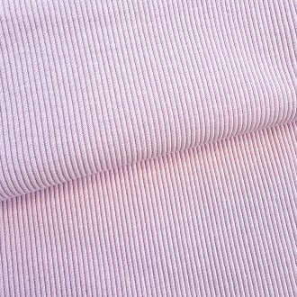 Jasny pudrowy róż - Ściągacz Prążek - 280g/m2