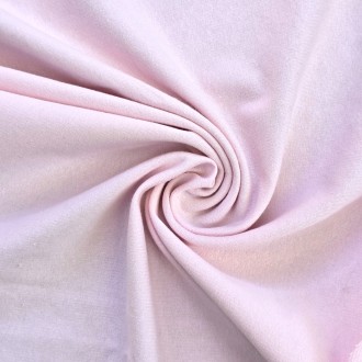 jasny pudrowy róż- Dresówka Pętelka 3-nitka 280g/m2