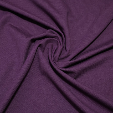 ciemna śliwka- DRESÓWKA PĘTELKA - 240G/M2