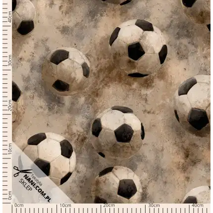 piłki- Dresówka Pętelka 235g/m2