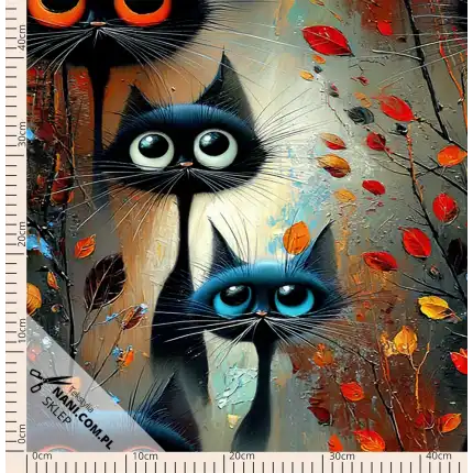 koci styl- Dresówka Pętelka 235g/m2