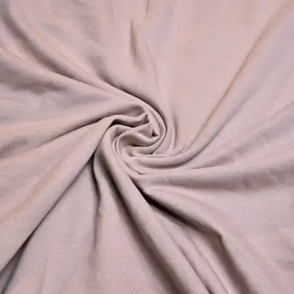 brudny róż-Elastyczna Dresówka Drapana 285g/m2