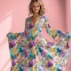 pre order-Elegancka botanika- Dresówka Pętelka 235g/m2