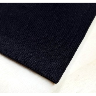 Czarny - Ściągacz Gładki - 240g/m2